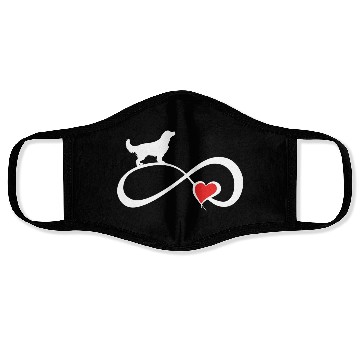 Discover Golden Retriever Heart Eternity Dog Mom Lover Owne Face Masks