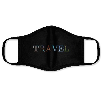 Discover in love with travel, in all seasons Face Masks