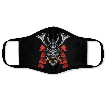 Discover Anime Samurai Mask Face Masks