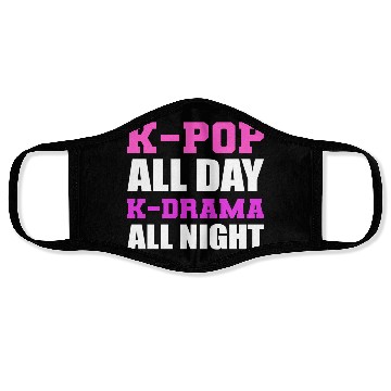 Discover K-pop All-day Movie-goer Gift Face Masks
