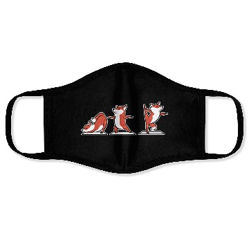 Discover Fox Yoga Yoga Teacher Gift Face Masks