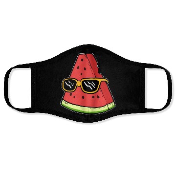 Discover Chilling Watermelon Tourist Gift Face Masks