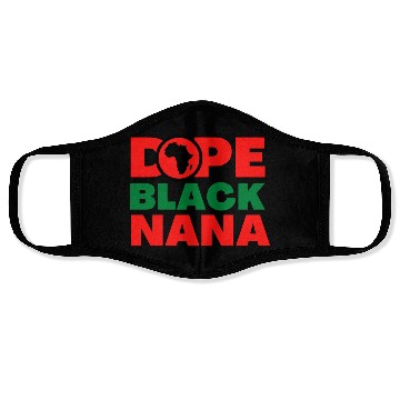 Discover Dope Black nana Face Masks