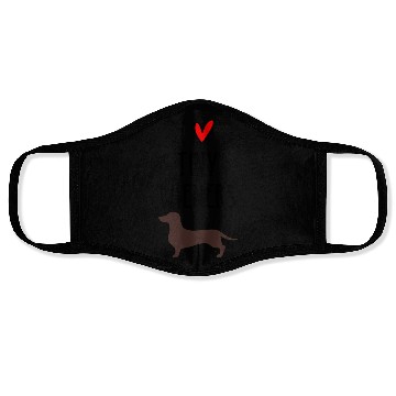 Discover I Love Tiny Wieners Face Masks