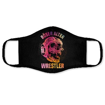 Discover Wrestling Bad Old Wrestler Face Masks