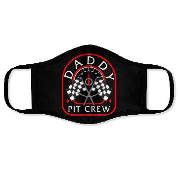 Discover Daddy Pit Crew Face Masks, Father's Day Gift Race Day