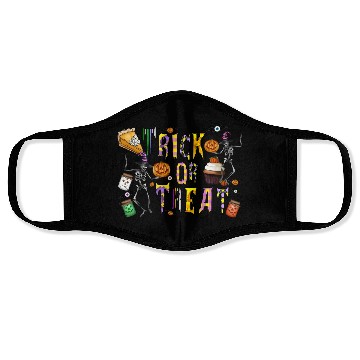 Discover Trick or Treat Face Masks