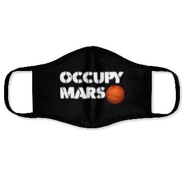 Discover Occupy Mars Face Masks