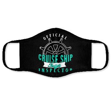 Discover Funny Cruise Ship Buffet Inspector Partners Face Masks