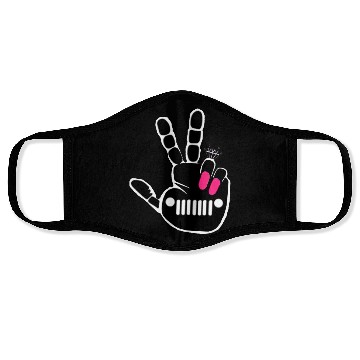 Discover Jeep Wave, I'm Taken Face Masks