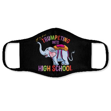 Discover Elephant Trumpeting Into High School Face Masks