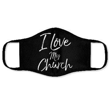 Discover Christian Church Quote Body Of Christ I Love My Ch Face Masks