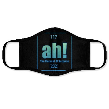 Discover ah the elemant of surprise 232 Face Masks