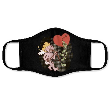 Discover Funny cupid Face Masks