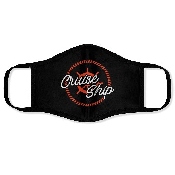 Discover Funny Cruise Ship Buffet Inspector Partners Face Masks