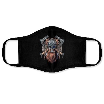 Discover Viking Warrior Skull Face Masks
