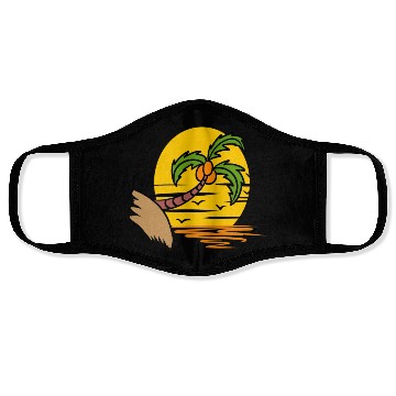 Discover sunset Face Masks