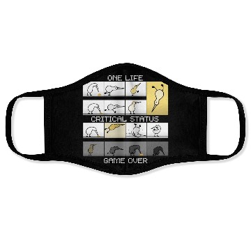 Discover ONE LIFE 1 GAME OVER NO DRUG NO COCAINE NO alcohol Face Masks