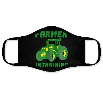 Discover Farmer In Training Face Masks