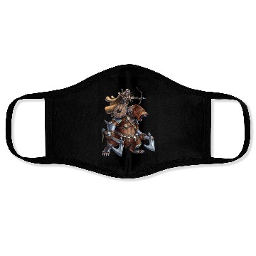 Discover Norse Bear Viking Warrior Face Masks