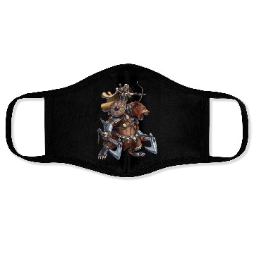 Discover Norse Bear Viking Archer Warrior Face Masks