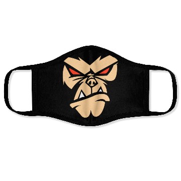 Discover Bad monkey Angry Face - Gorilla Head Face Masks
