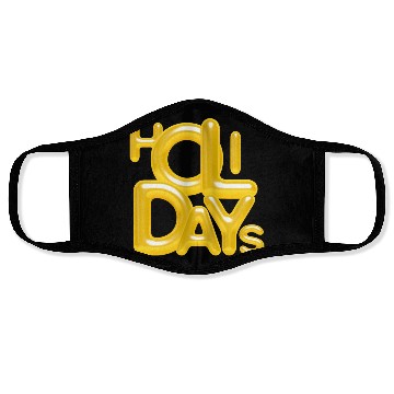 Discover holiday balloon Face Masks