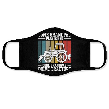 Discover Some Grandpas Play Bingo Cool Grandpas Face Masks