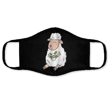 Discover Cute Easter Egg Happy Animal Sheep Gift Face Masks