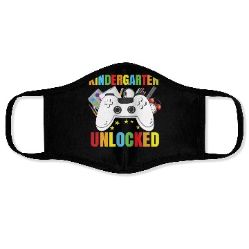Discover Copy of Kindergarten Unlocked Level Up Face Masks
