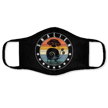 Discover Snail Alien Face Masks, Snalien UFO Funny Weird