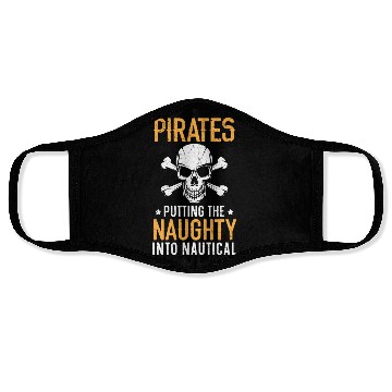 Discover Pirates Putting Naughty Into Nautical Caribbean Face Masks