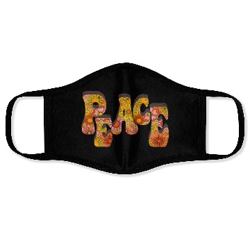 Discover Psychedelic Peace Face Masks