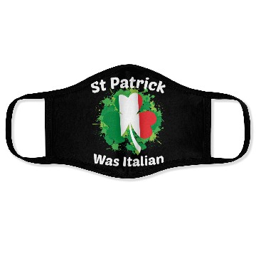 Discover St Patrick Was Italian St Patrick s Day Face Masks