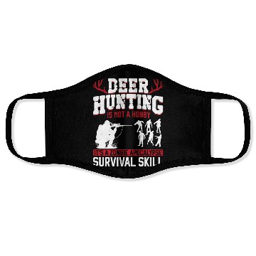 Discover Buck Deer Hunting Hunter Zombie Face Masks