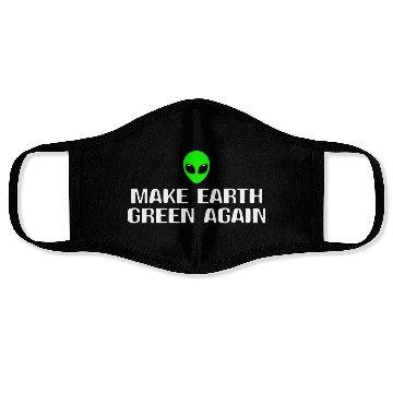 Discover Alien Gift Extraterrestrial UFO AREA 51 Sci-fi Face Masks