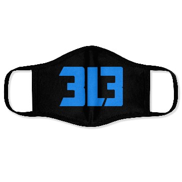 Discover detroit lions 313 Face Masks