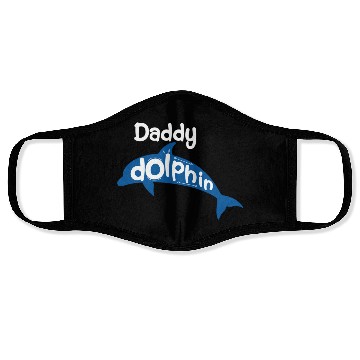 Discover Daddy Dolphin Face Masks