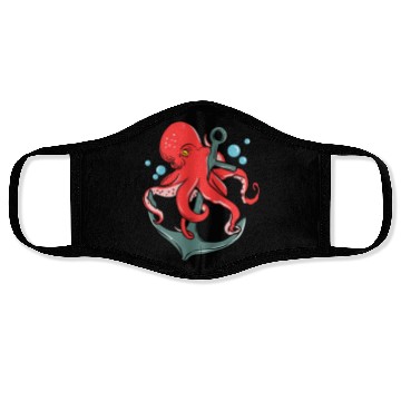 Discover Octopus Anchor for Octopus Lover Face Masks