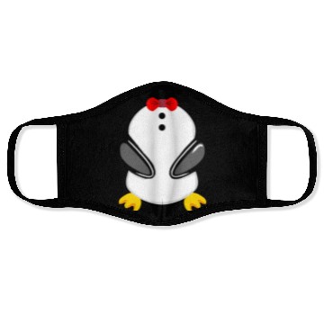 Discover Penguin Tuxedo For Penguin Lover Face Masks