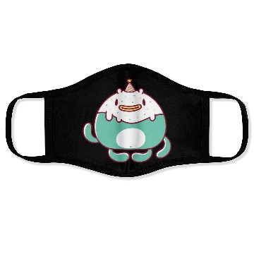 Discover Green Monster Party 7 Face Masks