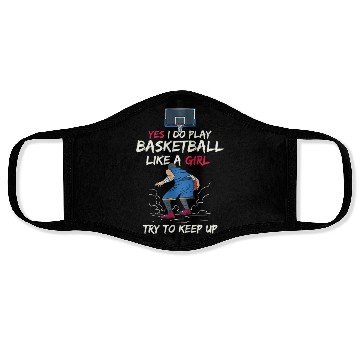 Discover Basketballer Basketball Player Gift Face Masks