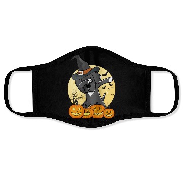 Discover Dabbing Great Dane Halloween Face Masks