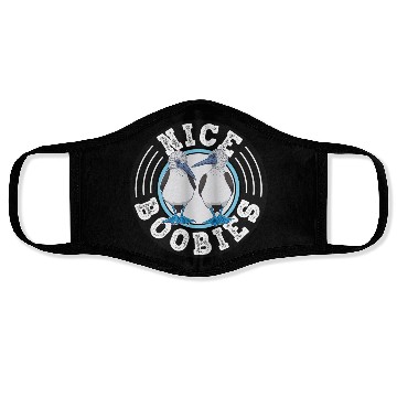 Discover Nice Boobies Adult Humor Halloween Gift Booby Bird Face Masks