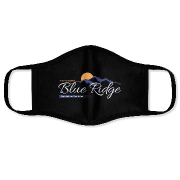 Discover The Tennessee Blue Ridge Mountains Face Masks