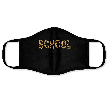 Discover School Squad Leopard Back To School Face Masks