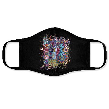 Discover Joyful mosaic Face Masks