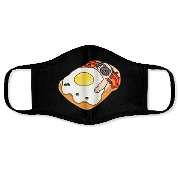 Discover Sleeping Pug Face Masks