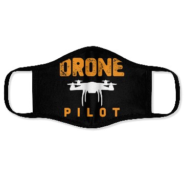 Discover Drone Pilot Quadcopter FPV Drone Face Masks