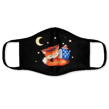 Discover Little Sleeping Fox Face Masks